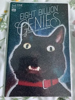 Buy Eight Billion Genies #1 1:50 Glitter Cat Variant • 200£