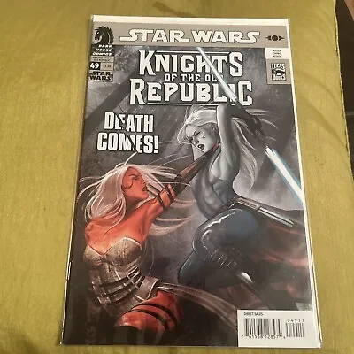 Buy Star Wars Dark Horse Comics #49 Knights Of The Old Republic Jarael Vs Chantique • 10£