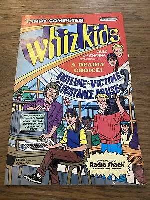 Buy Tandy Computer Whiz Kids  A Deadly Choice  Radio Shack 1990 VG+ 4.5 Substance  • 4.69£