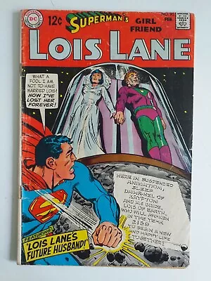Buy DC Silver Age LOIS LANE Superman's Girl Friend  # 90   1969  Bagged And Boarded • 8£