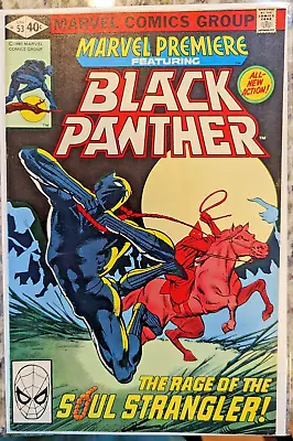 Buy MARVEL PREMIERE #53 Black Panther Vs White Supremacists 1980 • 11.99£
