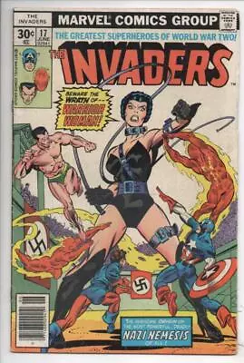 Buy INVADERS #17, VG+, Captain America, Human Torch, 1975 1977, Warrior Woman • 7.09£