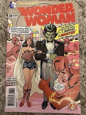 Buy WONDER WOMAN #38 75th Anniversary Variant New 52 DC Comics 2015 NM • 4.49£