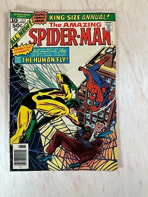 Buy King Size Annual - The Amazing Spider-Man 10 (1976). 1st Appearance: Human Fly • 4.87£