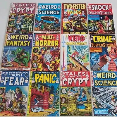 Buy EC Anthologies Classics Collection 12 Issues 1986 1987 Crypt Vault Weird Haunt • 173.93£