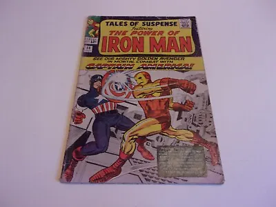 Buy Tales Of Suspense # 58 1964 Captain America Vs Iron Man • 49.99£