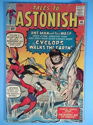 Buy TALES TO ASTONISH 46 - 3RD APPEARANCE OF THE WASP - ANT-MAN (1963) Marvel Comics • 44.23£
