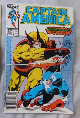 Buy Captain America #330 1987 Marvel Comics VF • 2.38£