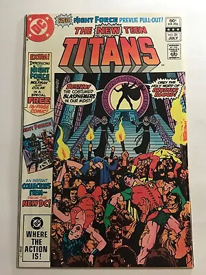 Buy The New Teen Titans #21 Nm 1982 Copper Age Dc Comics - 1st Brother Blood • 7.94£
