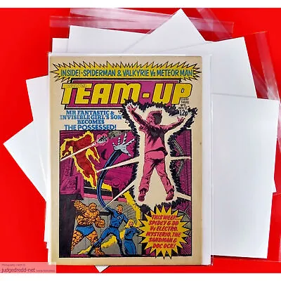 Buy Marvel Team-up # 9 Spider-Man FF   1 Comic Bag And Board 11 12 UK (Lot 2406 • 8.50£