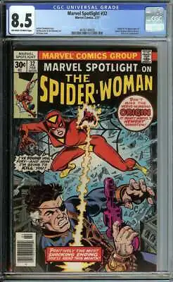 Buy Marvel Spotlight #32 Cgc 8.5 Ow/wh Pages / Origin+1st Appearance Of Spider-woman • 158.89£