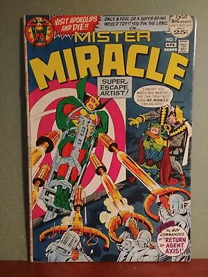 Buy Mister Miracle #7  1st Big Barda Cover Giant Jack Kirby   1972 DC  8.0 • 35.74£