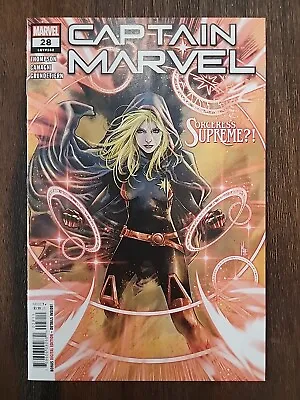 Buy Captain Marvel #28 (2021) Checchetto - Sorceress Supreme Unread Nm Or Better • 2.96£