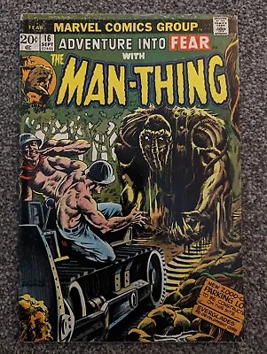 Buy Adventure Into Fear 16. The Man-Thing. Marvel 1973. Combined Postage • 12.48£