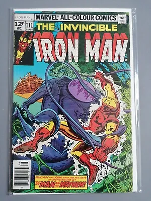 Buy Marvel Invincible Iron Man # 111 Jun 1978 The Man And The Mayhem!  Mantlo • 9£