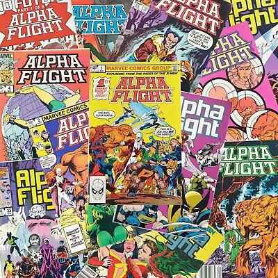 Buy Alpha Flight 1-130 CHOOSE PICK ISSUE To Complete Set 1983 Marvel 2 3 4 5 6 33 51 • 3.19£