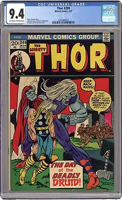 Buy Thor #209 CGC 9.4 1973 4245988023 • 62.55£