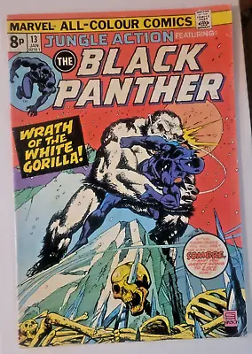 Buy Jungle Action The Black Panther #13 - Fine - UK Price Variant - Marvel Comics • 3.95£