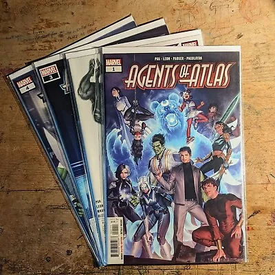 Buy Agents Of Atlas (2019) #1-4 - Marvel - NM - Bagged + Boarded - Unread • 10£