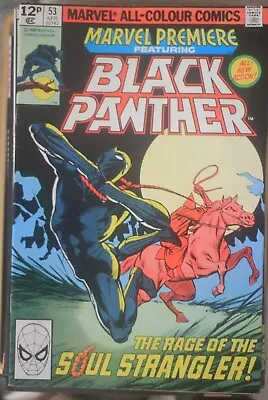 Buy Marvel Premiere #53 Black Panther Miller Cover • 10£