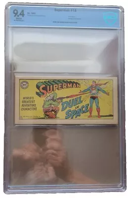 Buy Superman # 1a- Cbcs 9.4 White Copy-1955 Duel In Space Dc Rarity- Alien Cover • 276.71£