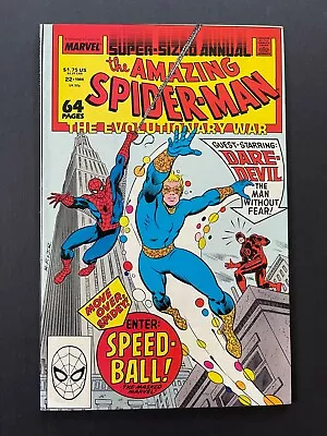 Buy Amazing Spider-Man Annual 22 -  Drug War Rages  (Marvel, 1963) NM • 14.81£