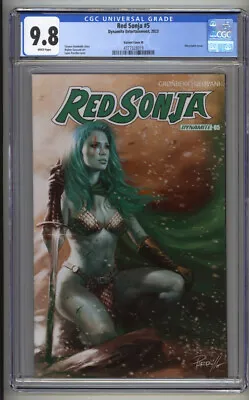 Buy Red Sonja #5 CGC 9.8 Lucio Parrillo Ultraviolet Variant Cover Highest (2023) • 35.48£