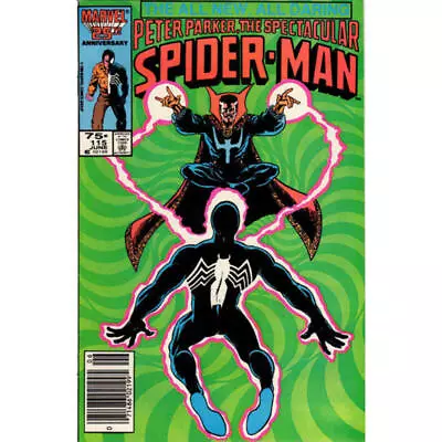 Buy Spectacular Spider-Man (1976 Series) #115 Newsstand In VF. Marvel Comics [h` • 3.68£