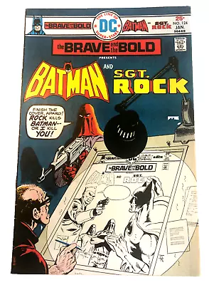 Buy BRAVE AND THE BOLD #124 January 1976 APARO COVER AND ART HANEY STORY DC Comic • 10.79£