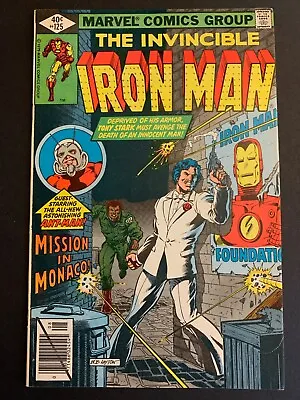 Buy Iron Man 125 VF --  The Monaco Prelude  Captain America, Ant-Man Apps. 1979 • 7.15£