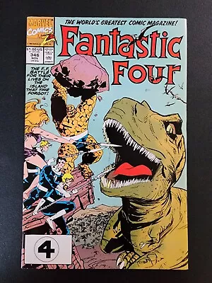 Buy Marvel Comics Fantastic Four #346 Nov 1990 1st App Time Variance Authority (b) • 6.32£