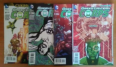 Buy Green Lantern Corps #37,38,39,40 - DC Comics 1st Prints New 52 • 7.99£