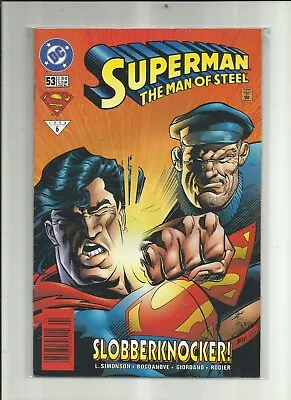 Buy Superman :The Man Of Steel. # 53. DC Comics. • 3.70£
