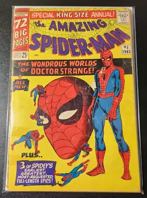 Buy Amazing Spider-Man Annual #2 Doctor Strange 1965 1st Xandu Steve Ditko Stan Lee • 39.53£