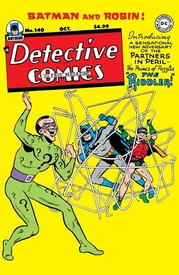 Buy Detective Comics #140 (RARE DC Facsimile Edition) 1st Riddler • 9.99£