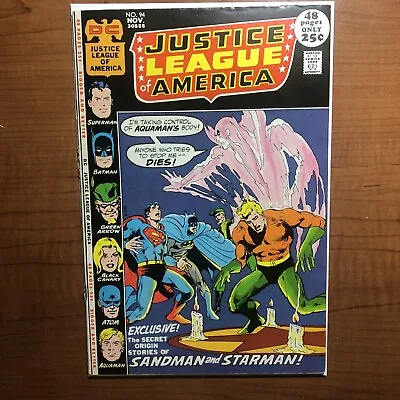 Buy Justice League Of America JLA 94 6.5 Fine 1st Merlyn Neal Adams • 11.90£