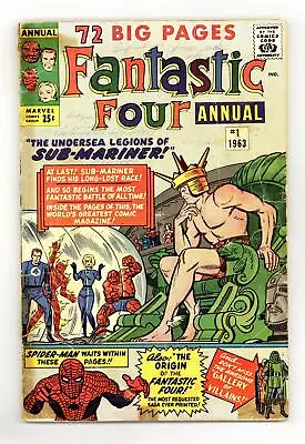 Buy Fantastic Four Annual #1 FR 1.0 1963 • 66.66£