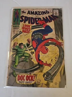 Buy The Amazing Spider-Man #53, Doctor Octopus 1967 • 21.59£