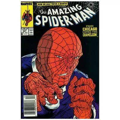 Buy Amazing Spider-Man (1963 Series) #307 Newsstand In VF + Cond. Marvel Comics [u] • 17.24£