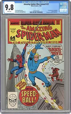 Buy Amazing Spider-Man Annual #22 CGC 9.8 1988 3745152018 • 115.93£