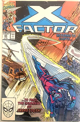 Buy X Factor # 51. 1st  Series. Feb. 1990.  Terry Shoemaker-cover. Fn 6.0. • 5.99£