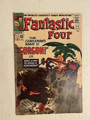 Buy Fantastic Four 44 Marvel 1965 First Gorgon • 59.16£