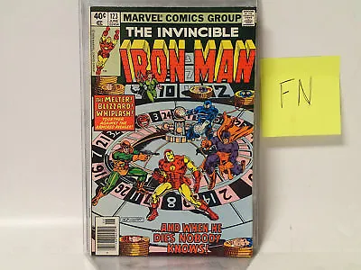 Buy IRON MAN #123 Marvel Comics 1979 FN Demon In The Bottle!  FL • 3.90£