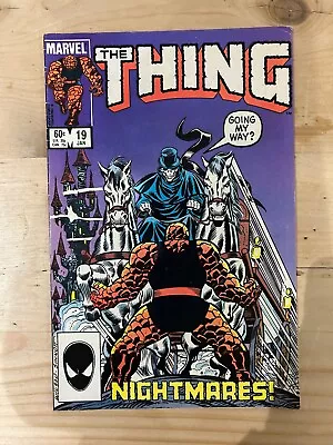Buy The Thing - Vol.1 #19 - 1985 - Marvel Comics ( Ben Grimm From Fantastic Four) VG • 5.95£
