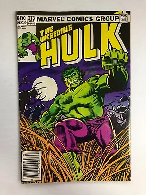 Buy Incredible Hulk #273 - Bill Mantlo - 1982 - Marvel Comics • 3.56£