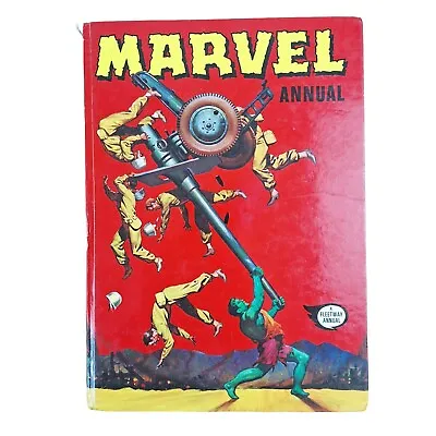 Buy Marvel Annual Hardback 1972 Hulk Spider-Man Conan Fantastic Four Fleetway Annual • 25£