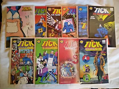 Buy The Tick Big Blue Destiny #1-5, Heroes Of The City #1-4 NEC Comics NM • 20.94£