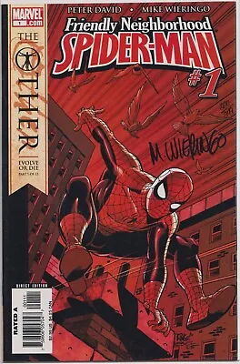 Buy Friendly Neighborhood Spider-man #1  Dynamic Forces Signed Mike Wieringo Marvel • 29.95£