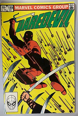 Buy Daredevil #189 (1982) In 9.4 Near Mint • 10.78£