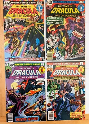 Buy Tomb Of Dracula Lot Of 14 Books High Grade 7.0+!!  Issue Number 44-69 • 102.91£